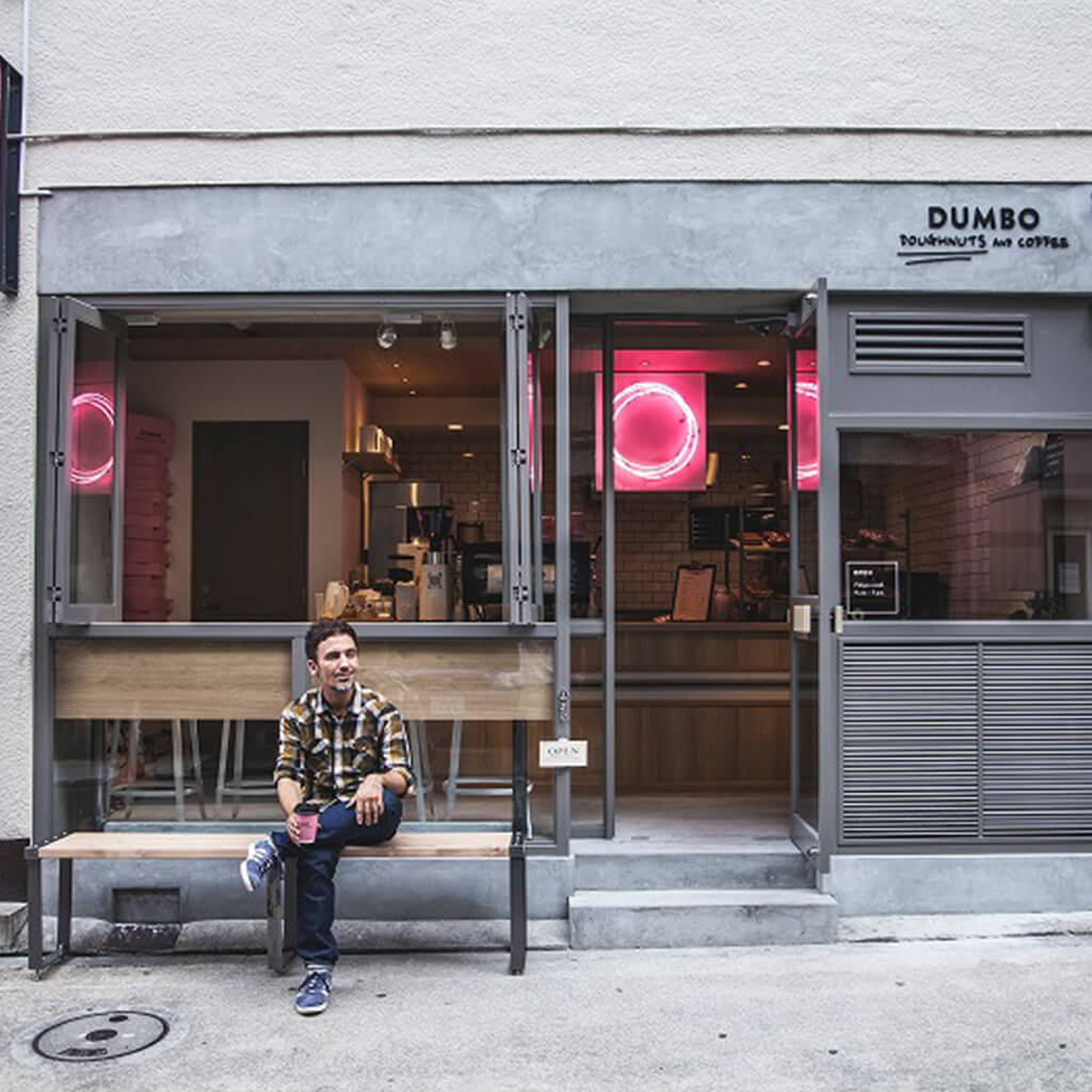 DUMBO Doughnuts and coffee Harumari TOKYO