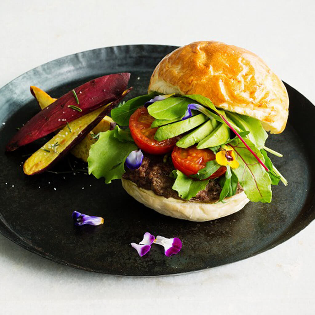 ELLE cafe aoyamaオーガニックバーガー