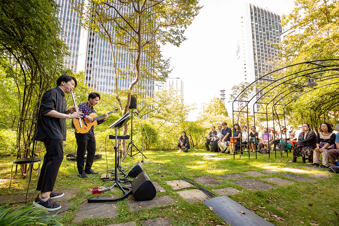 今年は「流し」も登場。芸術の秋を音楽で彩る「ARK Hills Music Week 2019」