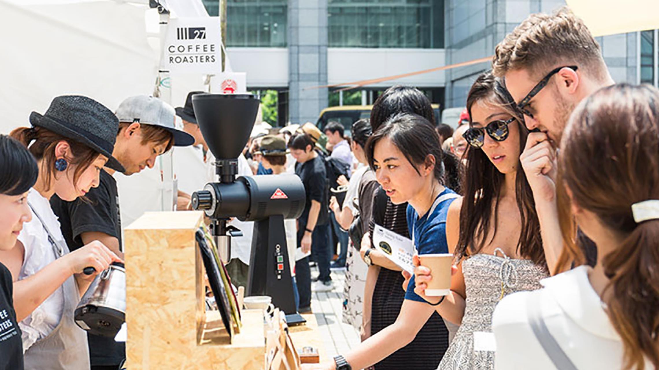 国内外から約60店舗が参加。日本最大級のコーヒーイベントが青山で開催