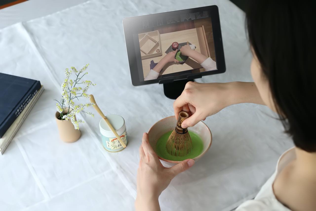 カジュアルに日常をリフレッシュ。「茶論」のオンライン茶道稽古がスタート
