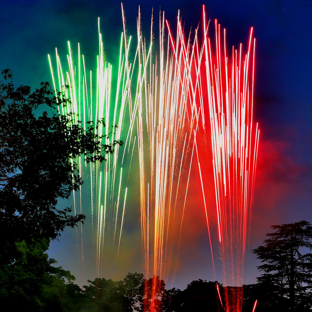 【開催終了】東京の夜空を新潟の花火が彩る。イタリア共和国記念日にスターマイン打ち上げ